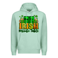 Seafoam Beer Irish Periodic table St. Patrick's Premium Hoodie - LillyAllenDesigns