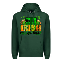 Sports Green Beer Irish Periodic table St. Patrick's Premium Hoodie - LillyAllenDesigns