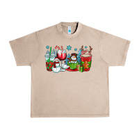 French Oak christmas snowman coffee cups Urban Heavy Tee - OliviaCreatesArt