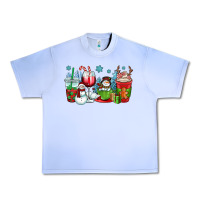 Grape Ice christmas snowman coffee cups Urban Heavy Tee - OliviaCreatesArt
