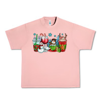 Salmon christmas snowman coffee cups Urban Heavy Tee - OliviaCreatesArt