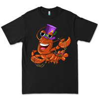Black mardi gras crawfish Premium Tee - CowGirlArtShop