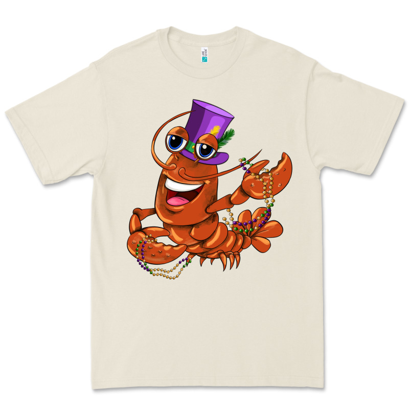 Mardi Gras Crawfish Premium Tee by CowGirlArtShop | Teevron
