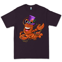 Plum mardi gras crawfish Premium Tee - CowGirlArtShop