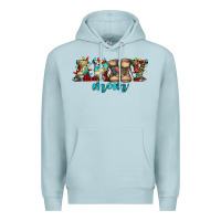 Blue Mist army mom christmas Premium Hoodie - Jasminsmagicworld