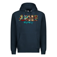 Navy army mom christmas Premium Hoodie - Jasminsmagicworld