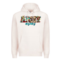 Pale Pink army mom christmas Premium Hoodie - Jasminsmagicworld
