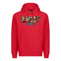 Red army mom christmas Premium Hoodie - Jasminsmagicworld