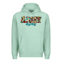 Seafoam army mom christmas Premium Hoodie - Jasminsmagicworld