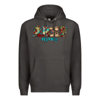 Smoke army mom christmas Premium Hoodie - Jasminsmagicworld