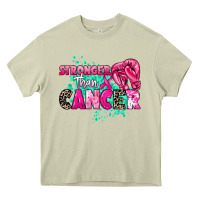 Mossy Stronger than Cancer Heavy Core Tee - HowdyJamesFarm