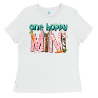 White One hoppy Mini Easter Day Ladies Tee - HowdyJamesFarm