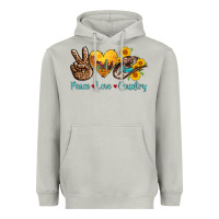 Moon Dust peace love country cowhide cowboy hat Heavyweight Hoodie - AdoDesignShop