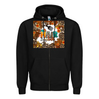 Black hair tech Zipper Hoodie - AdoDesignShop