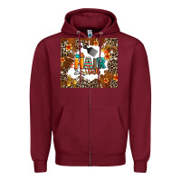 Burgundy hair tech Zipper Hoodie - AdoDesignShop