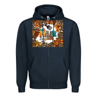 Navy hair tech Zipper Hoodie - AdoDesignShop