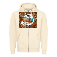 Sandshell hair tech Zipper Hoodie - AdoDesignShop