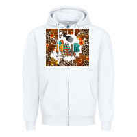 White hair tech Zipper Hoodie - AdoDesignShop
