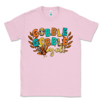 Bubblegum Pink gobble gobble yall Classic Tee - CowGirlArtShop