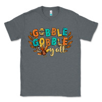 Charcoal Heather gobble gobble yall Classic Tee - CowGirlArtShop