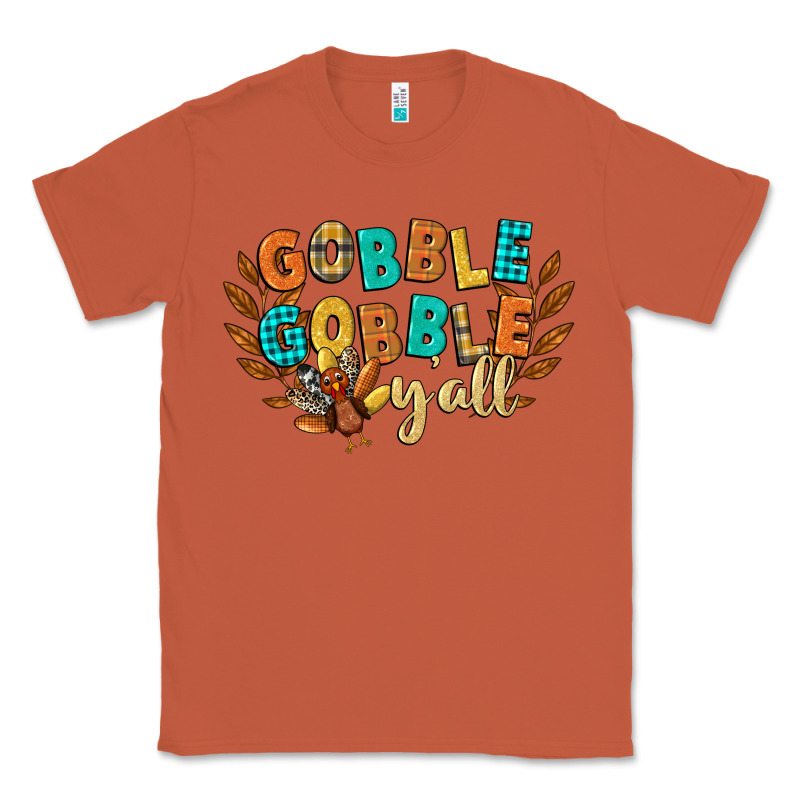 Gobble Gobble Yall Classic Tee by CowGirlArtShop | Teevron