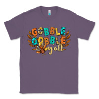 Lavender gobble gobble yall Classic Tee - CowGirlArtShop
