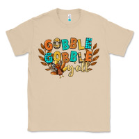 Mushroom gobble gobble yall Classic Tee - CowGirlArtShop