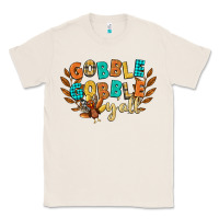 Natural gobble gobble yall Classic Tee - CowGirlArtShop