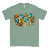 Sage gobble gobble yall Classic Tee - CowGirlArtShop