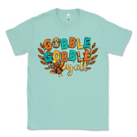 Seafoam gobble gobble yall Classic Tee - CowGirlArtShop