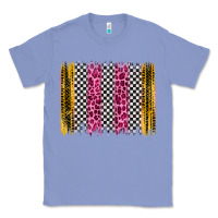 Colony Blue race leopard brush stroke Classic Tee - Artiststas