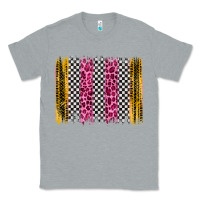 Heather Grey race leopard brush stroke Classic Tee - Artiststas