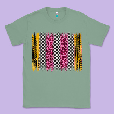 Race Leopard Brush Stroke Classic Tee Designed By Artiststas