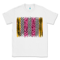 White race leopard brush stroke Classic Tee - Artiststas