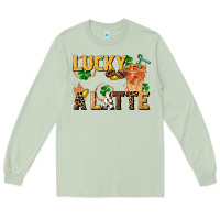 Matcha lucky a latte Long Sleeve Tee - FaDigitalArtStudio