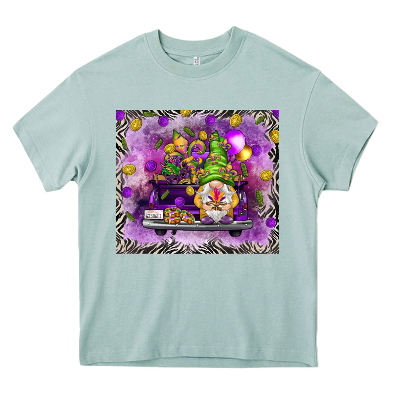 Gnome On The Truck Tumbler Hjf Heavy Core Tee by HowdyJamesFarm | Teevron