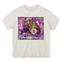 Cream gnome on the truck tumbler hjf Heavy Core Tee - HowdyJamesFarm