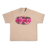 Burro Survivor Breast Cancer Urban Heavy Tee - FaDigitalArtStudio