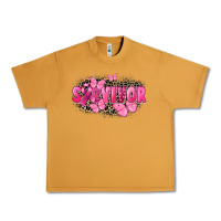 Peanut Butter Survivor Breast Cancer Urban Heavy Tee - FaDigitalArtStudio