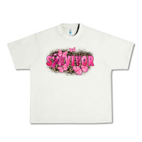 Pistachio Survivor Breast Cancer Urban Heavy Tee - FaDigitalArtStudio