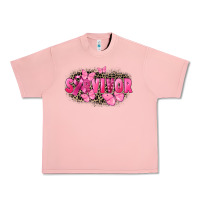 Salmon Survivor Breast Cancer Urban Heavy Tee - FaDigitalArtStudio