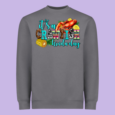 Its A Crawfish Kinda Day Heavyweight Sweatshirt Designed By Adodesignshop