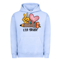Pigment Grape Ice peace love 6th grade Urban Hoodie - JahusDesignShop