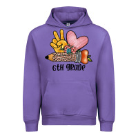 Tulip peace love 6th grade Urban Hoodie - JahusDesignShop