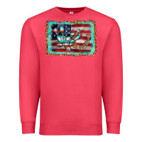 Cardinal flag cactus horseshoe Premium Sweatshirt - AdoDesignShop