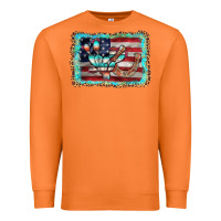 Carrot flag cactus horseshoe Premium Sweatshirt - AdoDesignShop