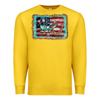 Lemon flag cactus horseshoe Premium Sweatshirt - AdoDesignShop