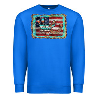 True Royal flag cactus horseshoe Premium Sweatshirt - AdoDesignShop