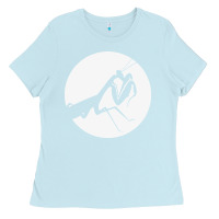 Baby Blue praying mantis Ladies Tee - DesigneFamous