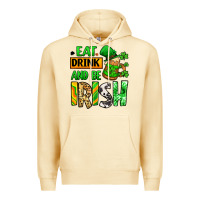 Pina Colada Eat drink and be Irish St. Patrick's Premium Hoodie - LillyAllenDesigns
